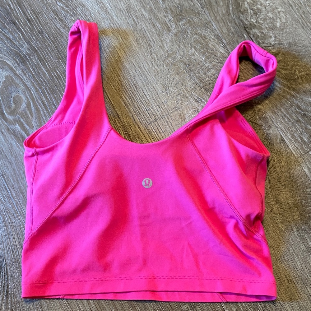 lululemon athletica Vibrant Pink Sports Bra